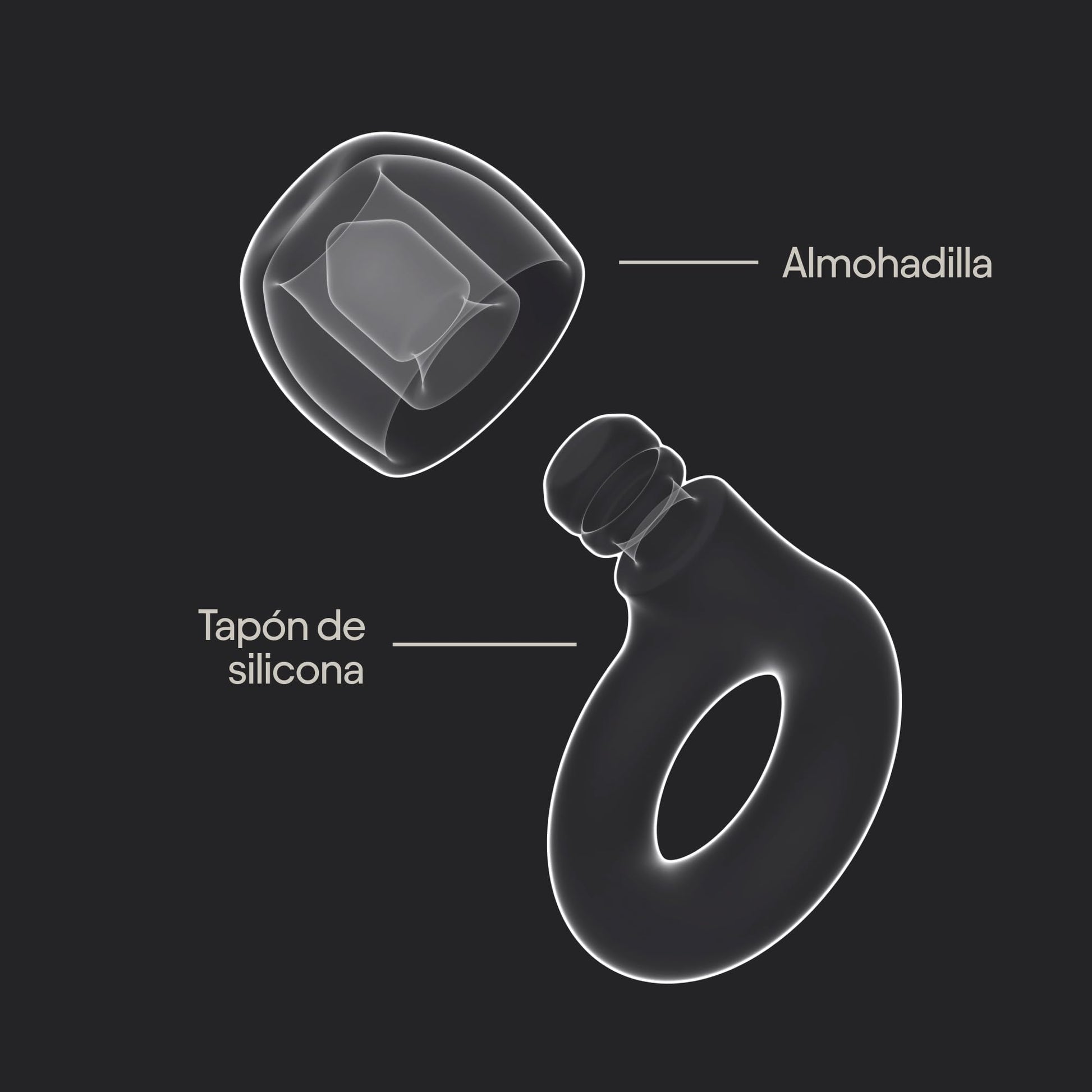 Tapones Auditivos Loop Quiet 2 Beige Reutilizables Ultracómodos para Reducción de Ruido 24 dB