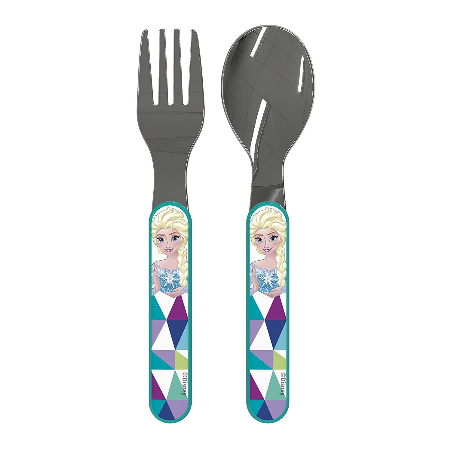 Vajilla Infantil Zak Designs Disney Frozen Azul de 5 Piezas para Niños