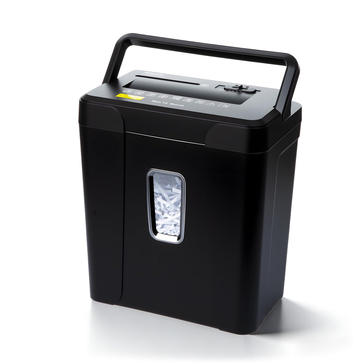 Trituradora de Papel Wingwise Negro para Oficina y Hogar 14 Hojas