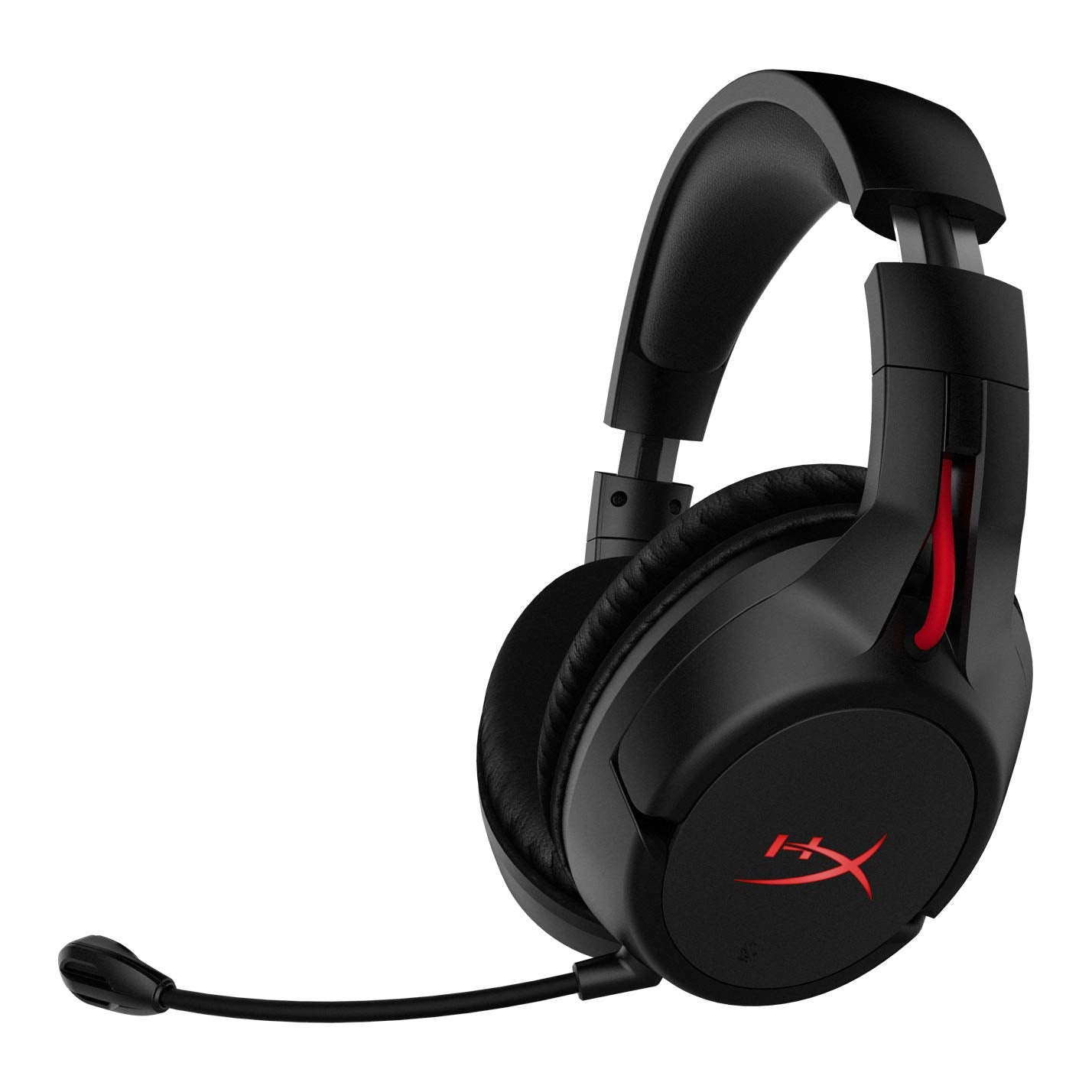 HyperX Cloud Flight - Audífonos para gaming inalámbricos, Batería de larga duración, Micrófono desmontable con cancelación de ruido, Compatible con PS4, PC, PS4 Pro (HX-HSCF-BK/AM)