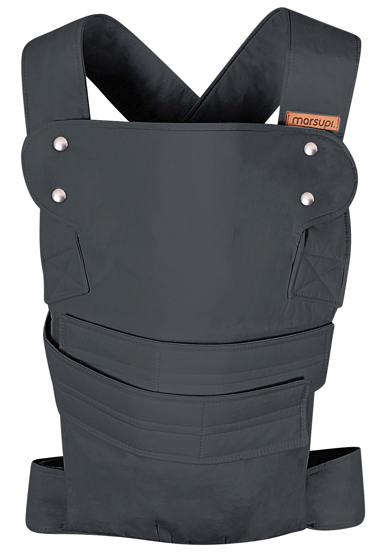 Mochila Portabebés marsupi Gris Claro Talla S/M