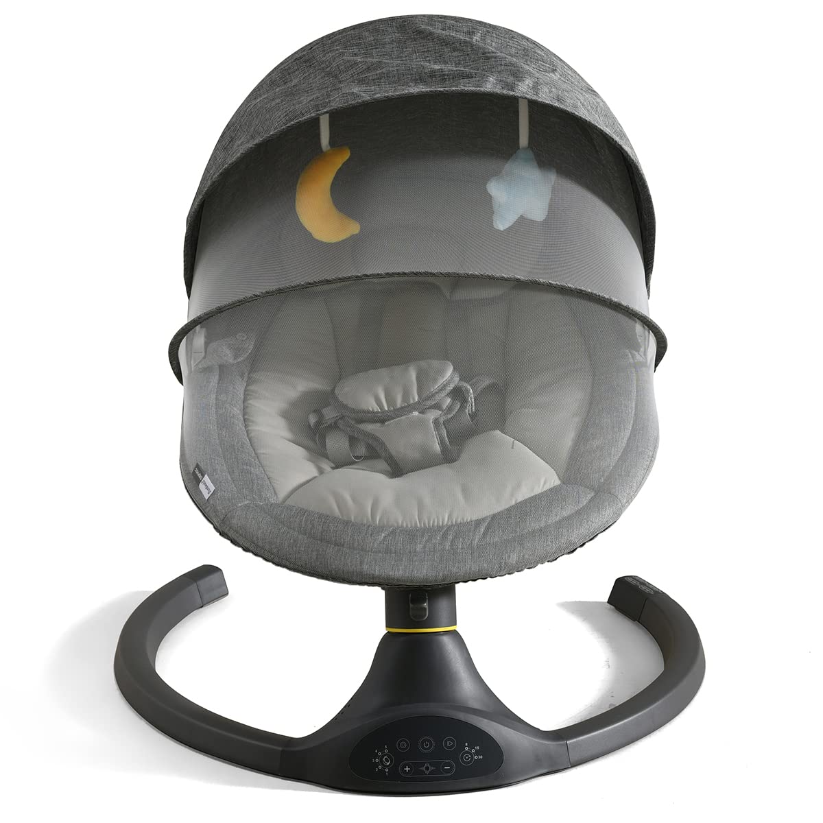 BAMBINETO Mecedora Eléctrica Bebé ORPHIC con Bluetooth