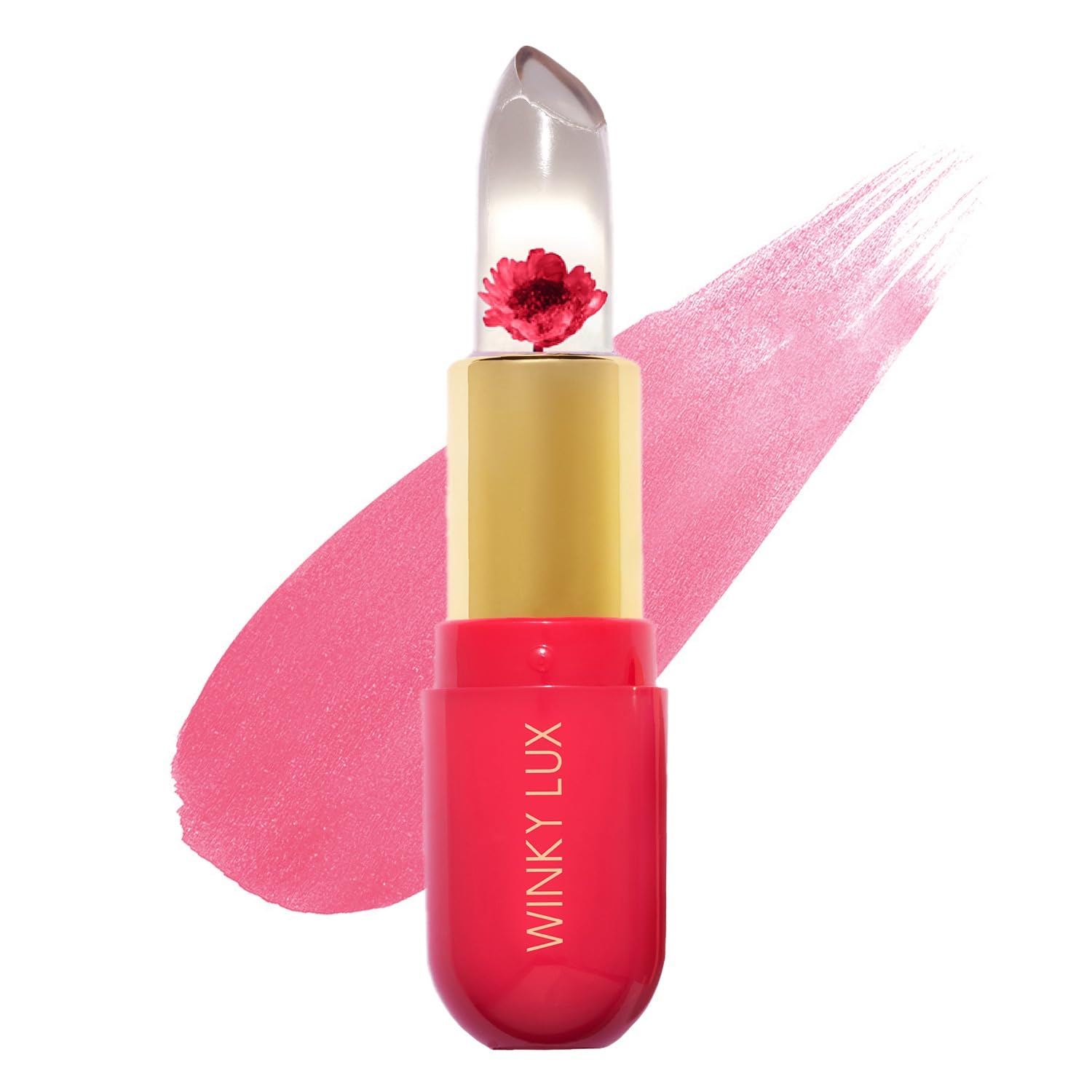 Bálsamo Labial Winky Lux Pink Flower para Mujer