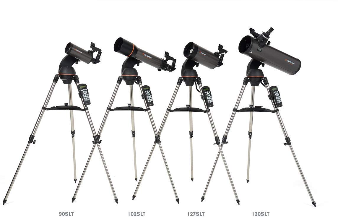 Celestron - NexStar 130SLT Computerized Telescope - Compact and Portable - Newtonian Reflector Optical Design - SkyAlign Technology - Computerized Hand Control - 130mm Aperture