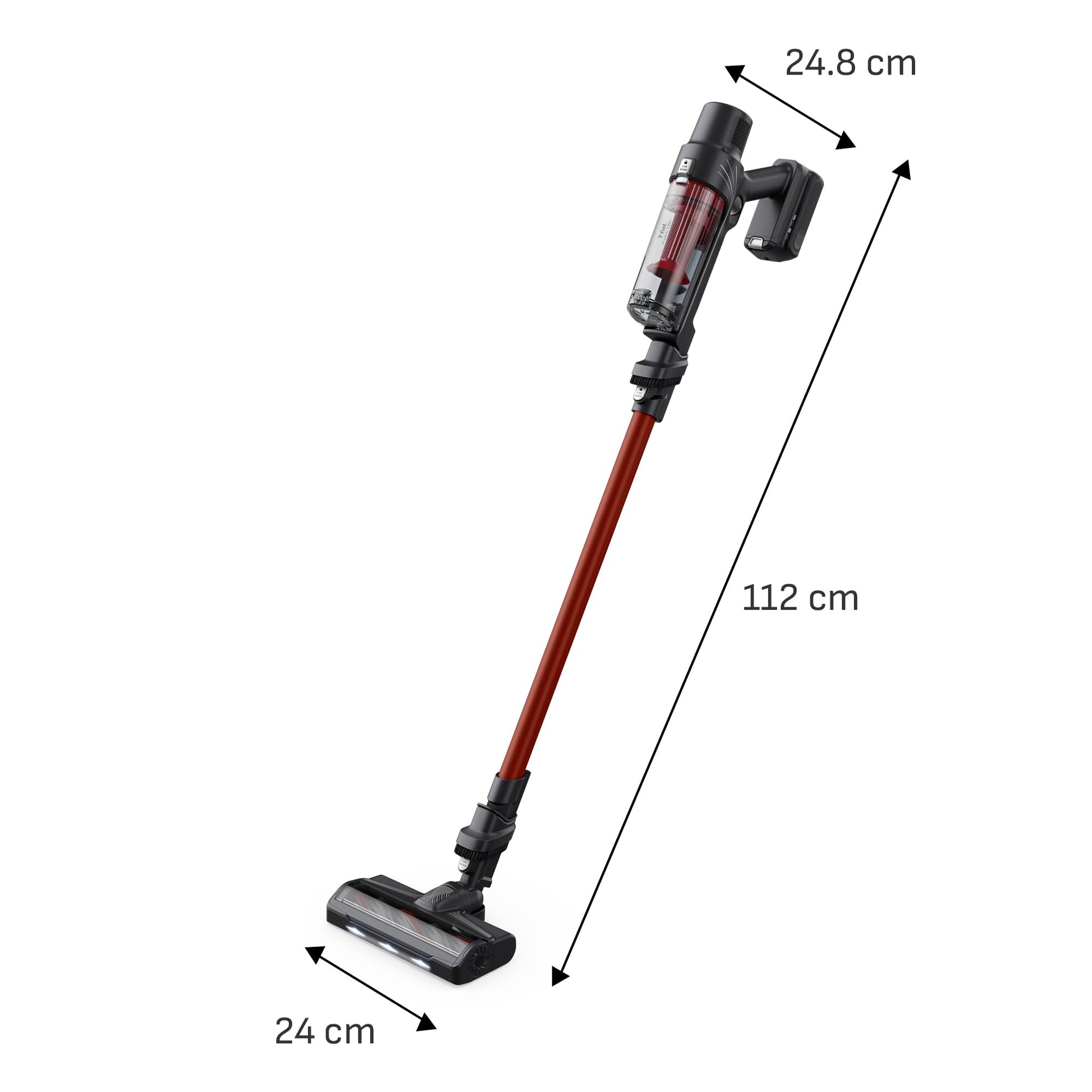 T-Fal Aspiradora Inalámbrica 6 en 1, X-Pert 7.60, Aspiradora de Mano, 140W de Potencia, hasta 45 min de autonomía + Guante de Microfibra Multiusos de Regalo, TY6A73I0CO