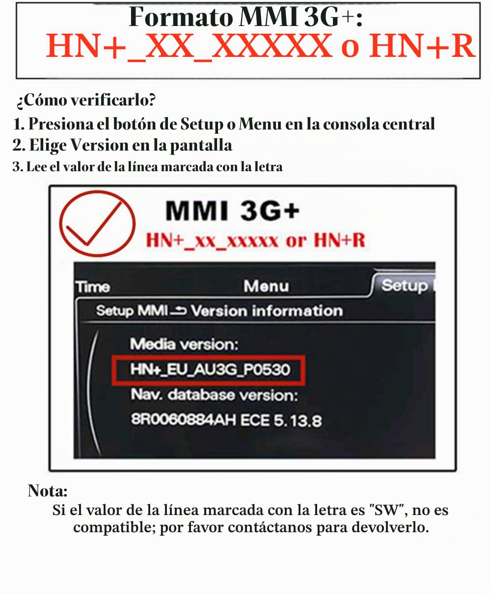 Cable Auxiliar CHOYTONG MMI MDI Música Compatible con A4 A3 A5 A6 A8 S4 S6 S8 Q5 Q7 R8 TT Sistema MMI 3G+