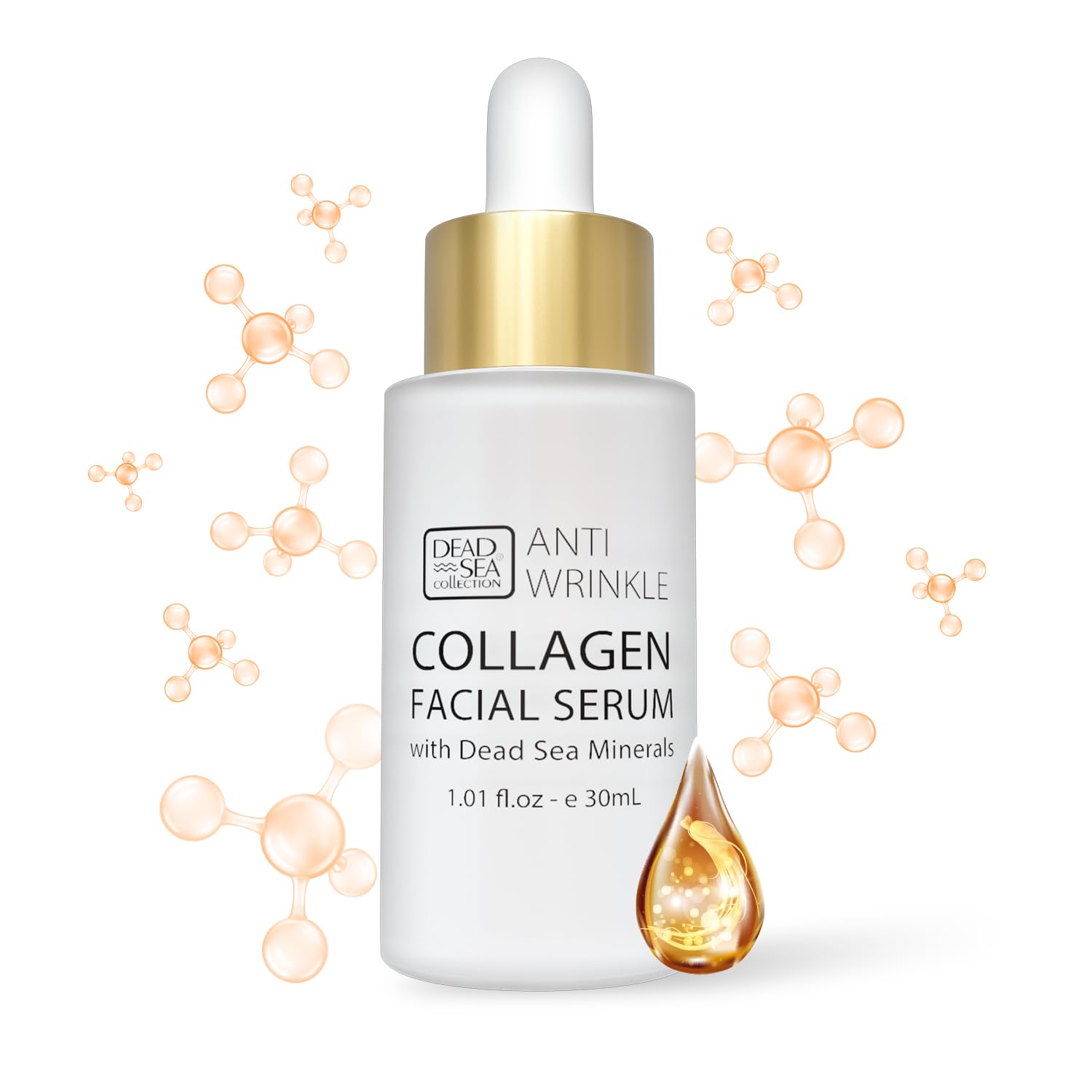 Dead Sea Collagen Anti Wrinkle Facial Serum 1.01 oz