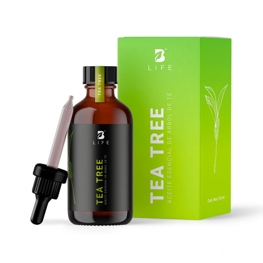 Aceite Esencial B Life Árbol de té Aromalogía 120 ml Ingredientes Puros y Naturales