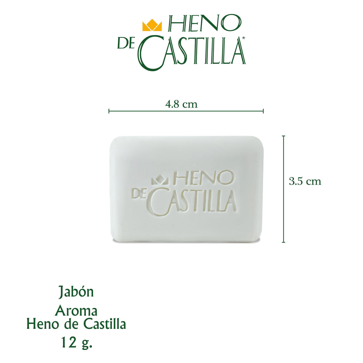 Jabón 12 g, Heno de Castilla, Amenidades Hoteleras, 210 unidades