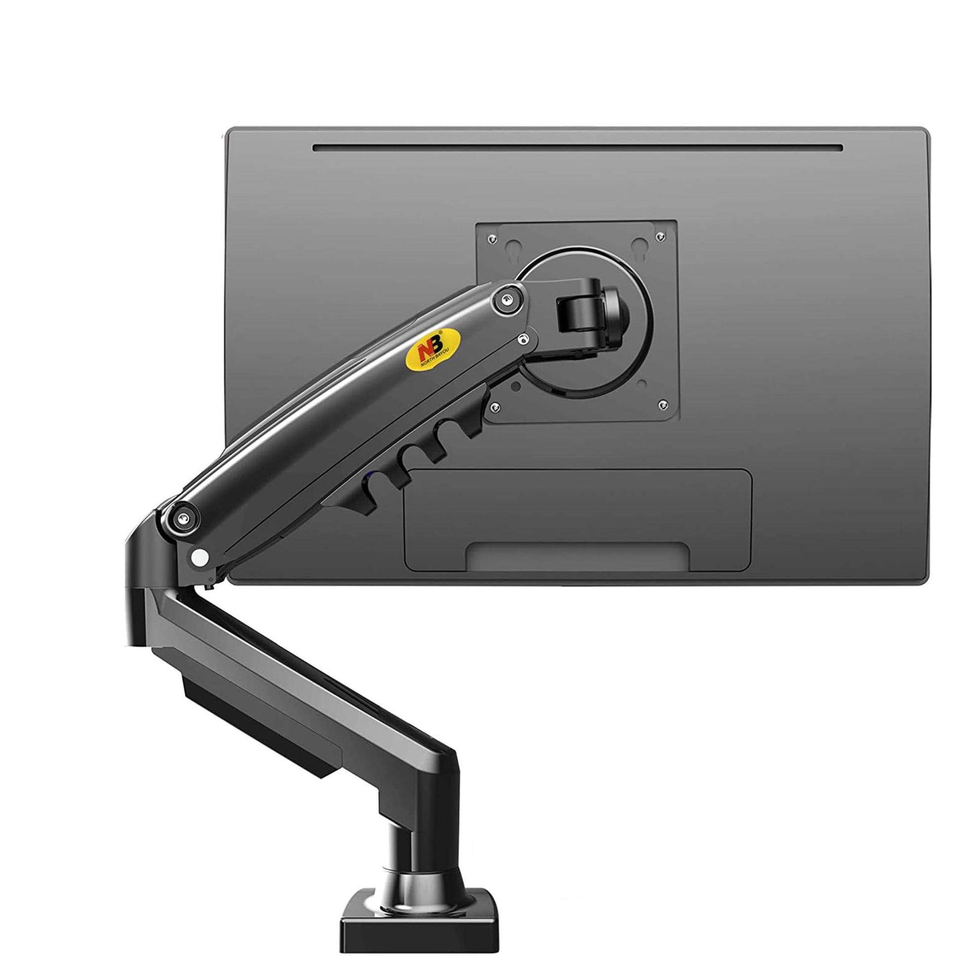 Soporte Hidráulico para Monitor NB F80 17 a 30 Pulgadas Ergonómico con Ajuste Vertical y Horizontal 9kg Máx VESA 100x100mm