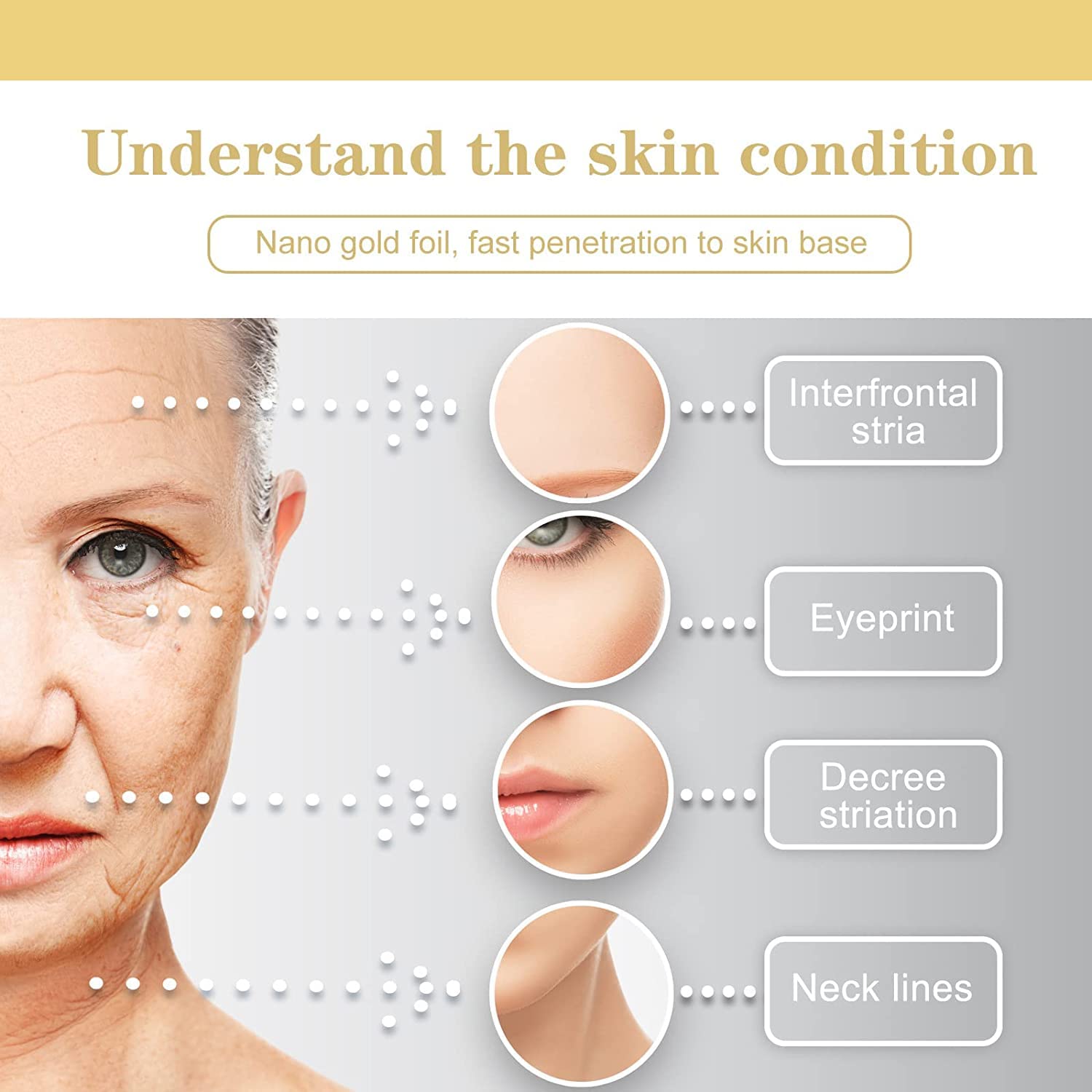 Suero Facial Antienvejecimiento de Oro 24K con Colágeno y Caracol - ¡Reduce arrugas y rejuvenece tu piel!