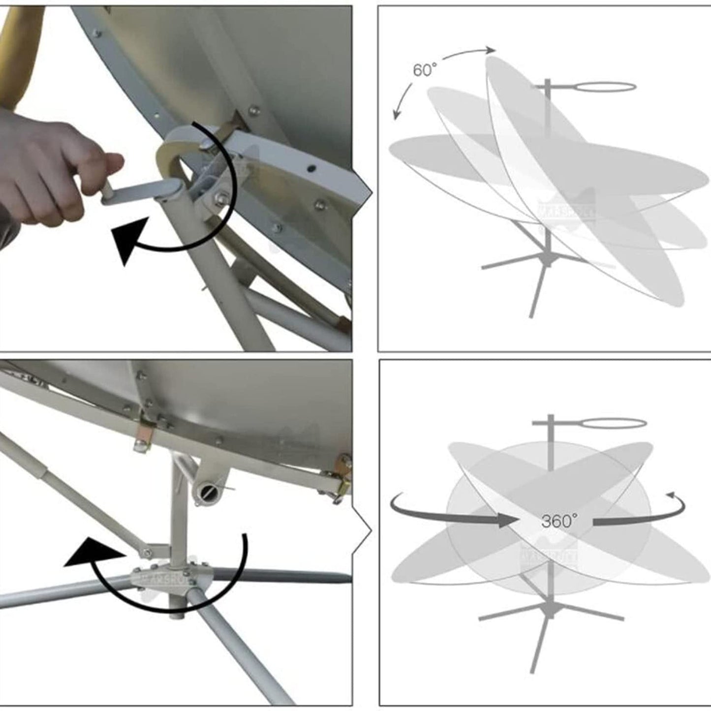 QXIUDDYS Cocina Solar, Parrilla Solar, Cocina Solar Parabólica, Cocina Solar Concentrada, Herramienta De Calor De Concentración De Alimentos para Barbacoa De Camping Al Aire Libre