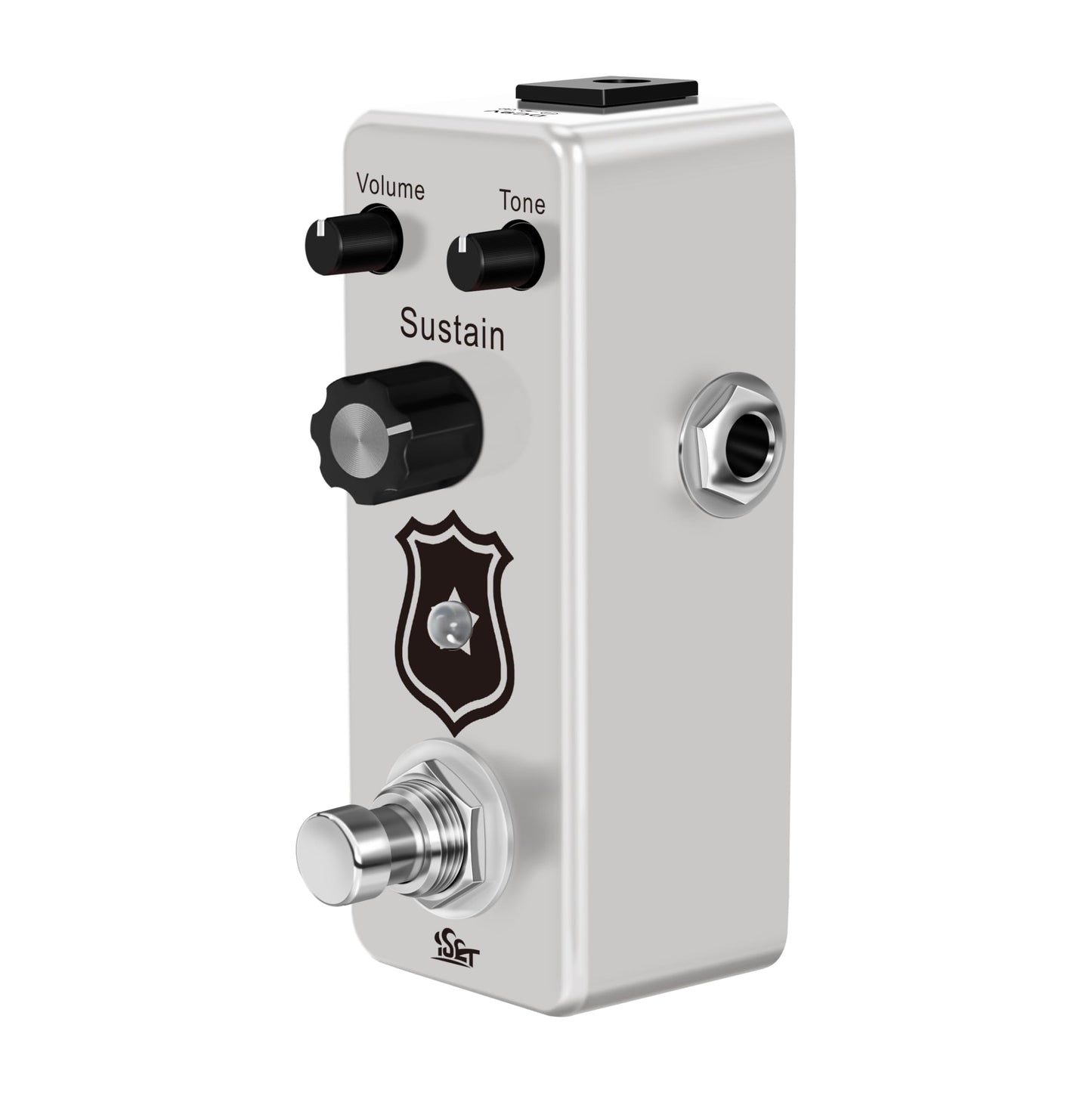 Pedal de Efectos ISET Fuzz eléctrico True Bypass para Guitarra y Bajo