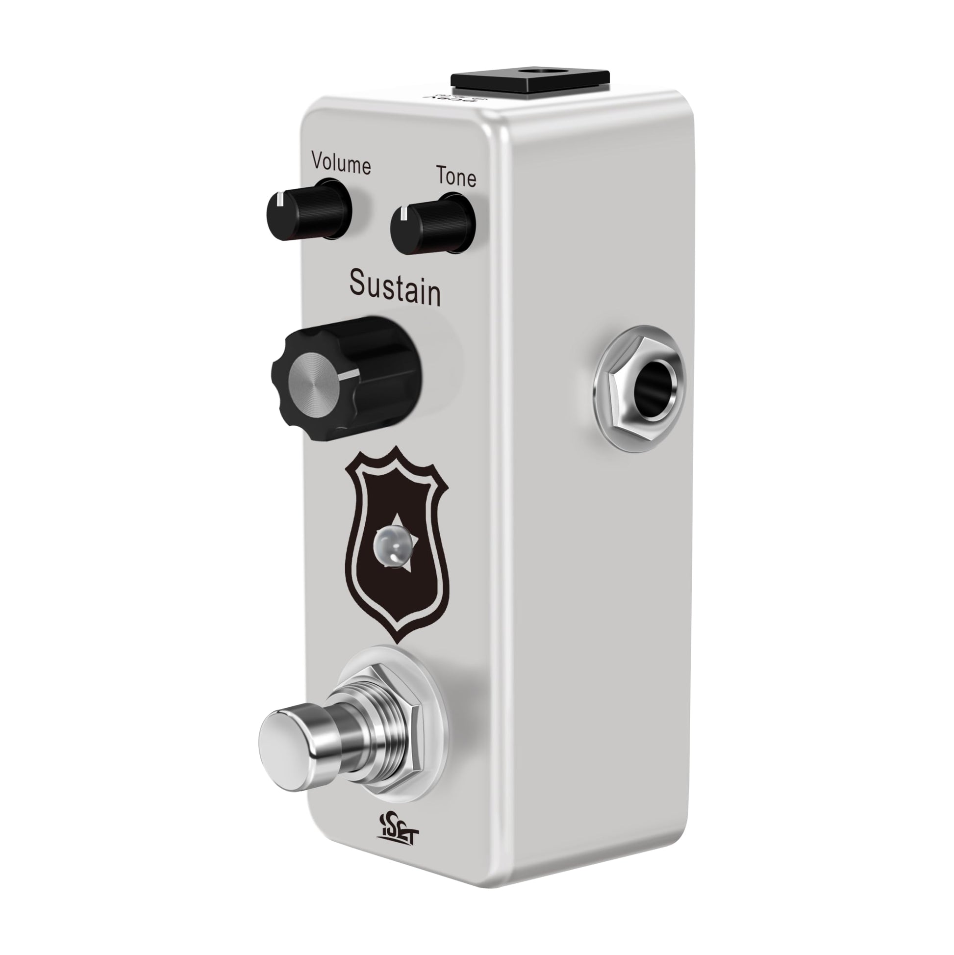 Pedal de Efectos ISET Fuzz eléctrico True Bypass para Guitarra y Bajo