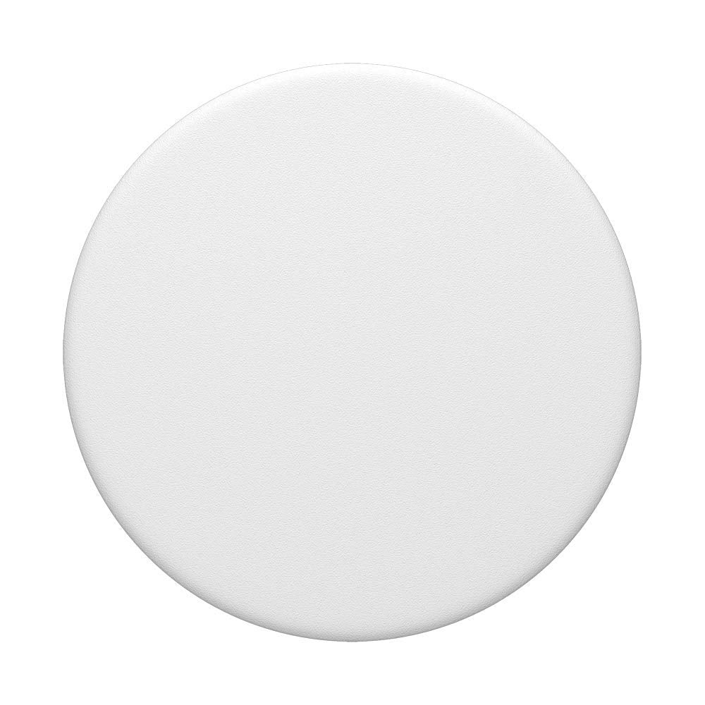 Soporte Extensible PopSockets Blanco sobre Negro con Parte Superior Intercambiable
