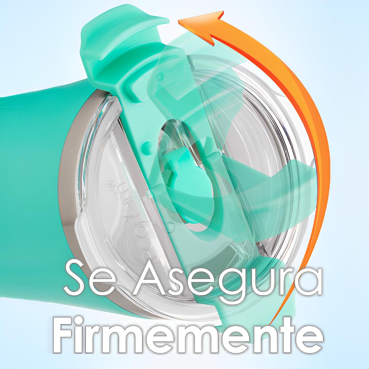 PopYum Vasos Térmicos de Acero Inoxidable de 9 onzas con tapa y popote, Paquete de 2, anti derrame, apilables, para bebés y niños pequeños, de triple pared y sin BPA. Azul y Verde