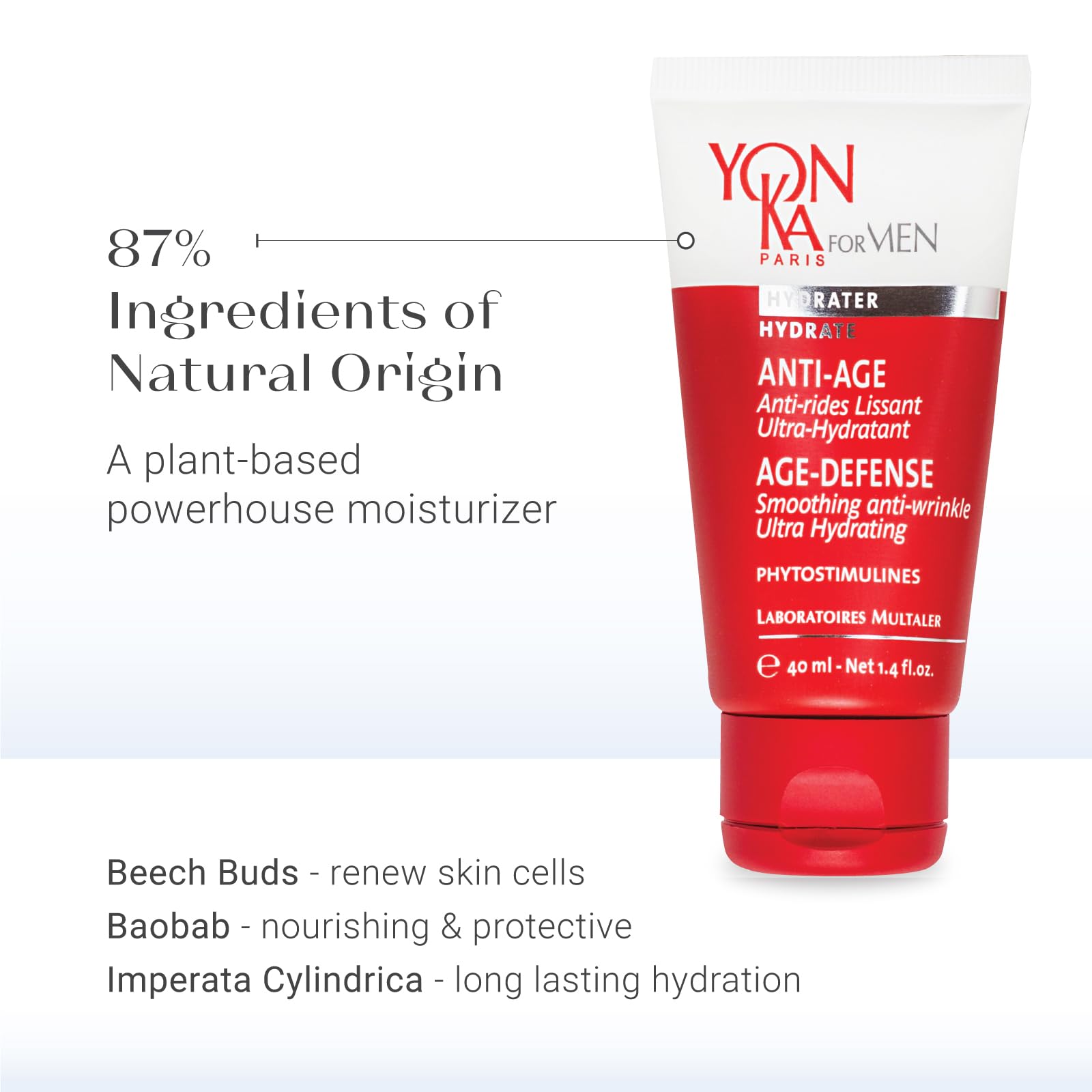 Crema Hidratante Yonka age-defense alisadora antiarrugas