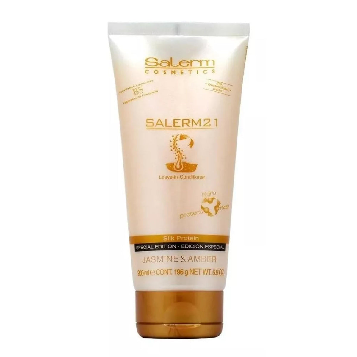 Salerm 21 B5 Silk Protein Leave-In Conditioner Jasmine & Amber, 6.9 Ounce