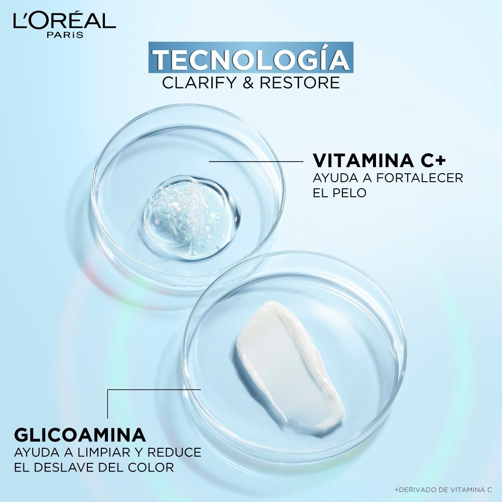 L'Oréal Paris Ever Pure Clarify & Restore Acondicionador Detox, 200 ml