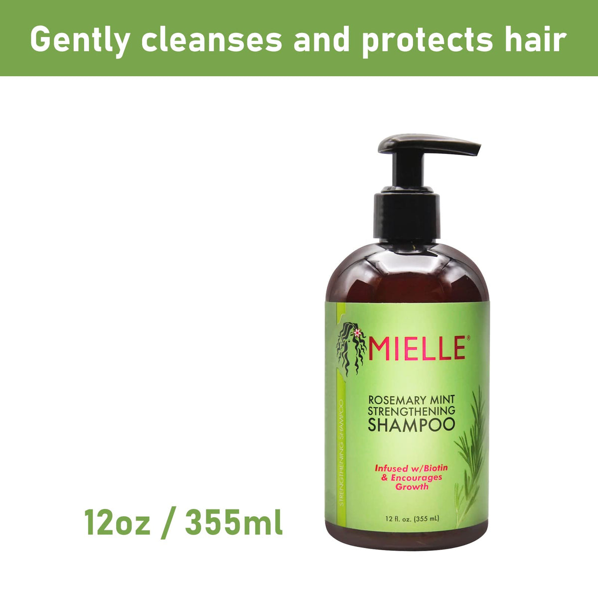 Superhairpieces Mielle Rosemary Mint - Champú
