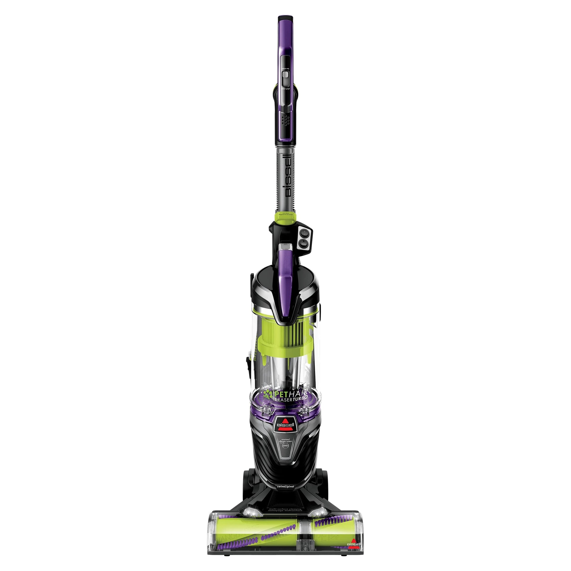BISSELL 24613 - Aspiradora Ligera Eliminadora de Pelo de Mascotas Turbo Plus, Cepillo Anti-enredos, Potente Recogida de Pelo de Mascotas, Sistema de Alergenos SmartSeal, Especializada para Mascotas