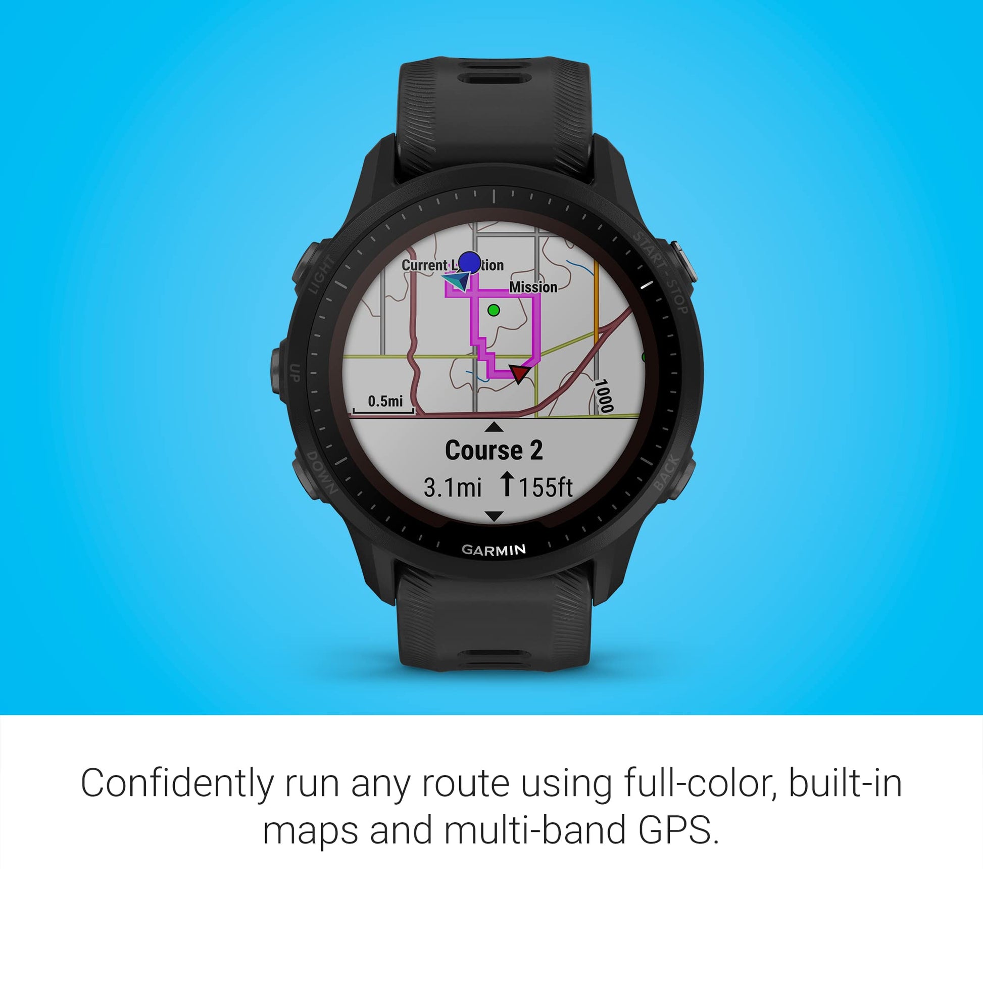 Garmin Forerunner 955 Solar Negro