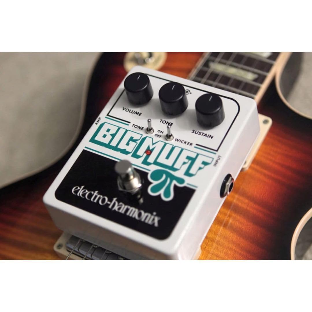 Pedal de Efectos Electro-Harmonix Big Muff Pi mimbre pelusa