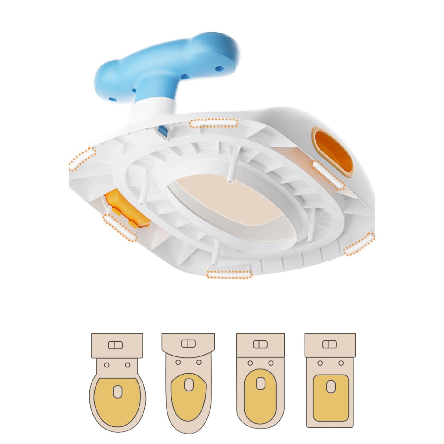 Bacinica Entrenadora PAPU BABY Rosa 3-1 para Niños Pequeños