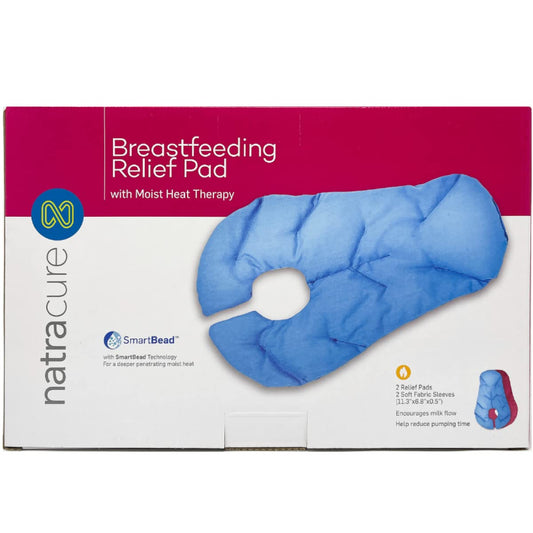 Almohadillas Térmicas NatraCure Húmedas Lactancia para Mujer