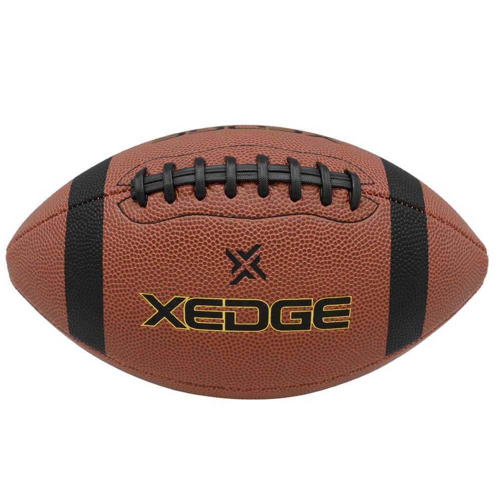 Balones de Fútbol XEDGE Piel Compuesto Tamaño 7 para Jóvenes
