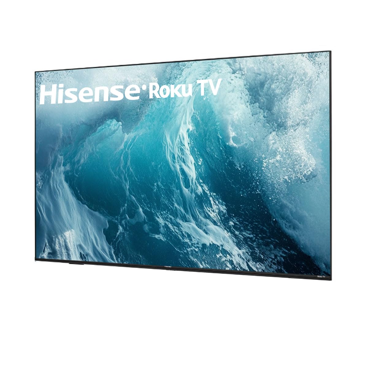 Hisense Televisor 75 Pulgadas | Class R6E3 | 4K Ultra HD (2160p) | Diseño Sin Bisel | Smart TV (2020) | HDR | Modo De Juego | 75R6E4 (Sin Bases) + Soporte de Pared (Reacondicionado)