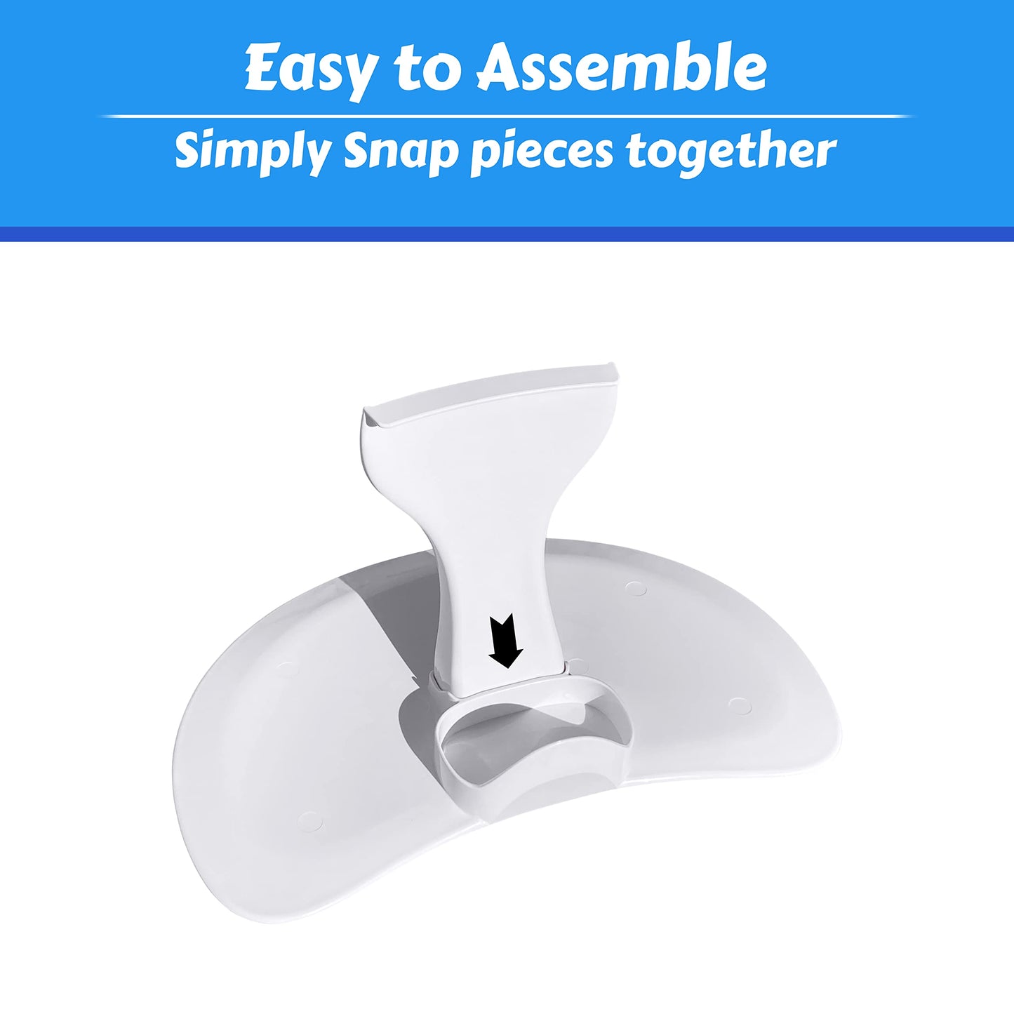 Pail Buddies Accesorio de Bandeja Compatible con la Silla de Suelo Bumbo para bebé | Superficie de Bandeja para Comer y Jugar | Accesorio fácil de Limpiar | Accesorio Ideal para la Silla Bumbo