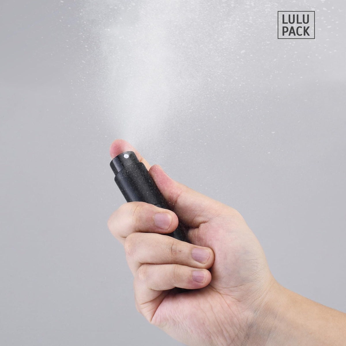 Lulupack atomizador de perfume recargable 10 ml, vaporizador de perfume de viaje portátil, botella de spray reutilizable para perfume, colonia, bolsa, oficina y desplazamientos, 1 pieza plateado