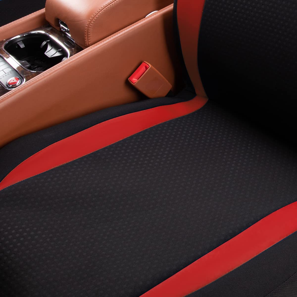 Flying Banner Fundas Para Asientos De Auto Asientos Delanteros Banco Trasero Poliéster Protectores Para Asientos De Auto Fácil Instalación Banco Trasero Dividido Clásico Hombre Dama Camión (Juego Comp