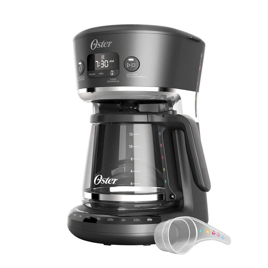 Oster 2083222 Cafetera Drip, color Gris/Negro