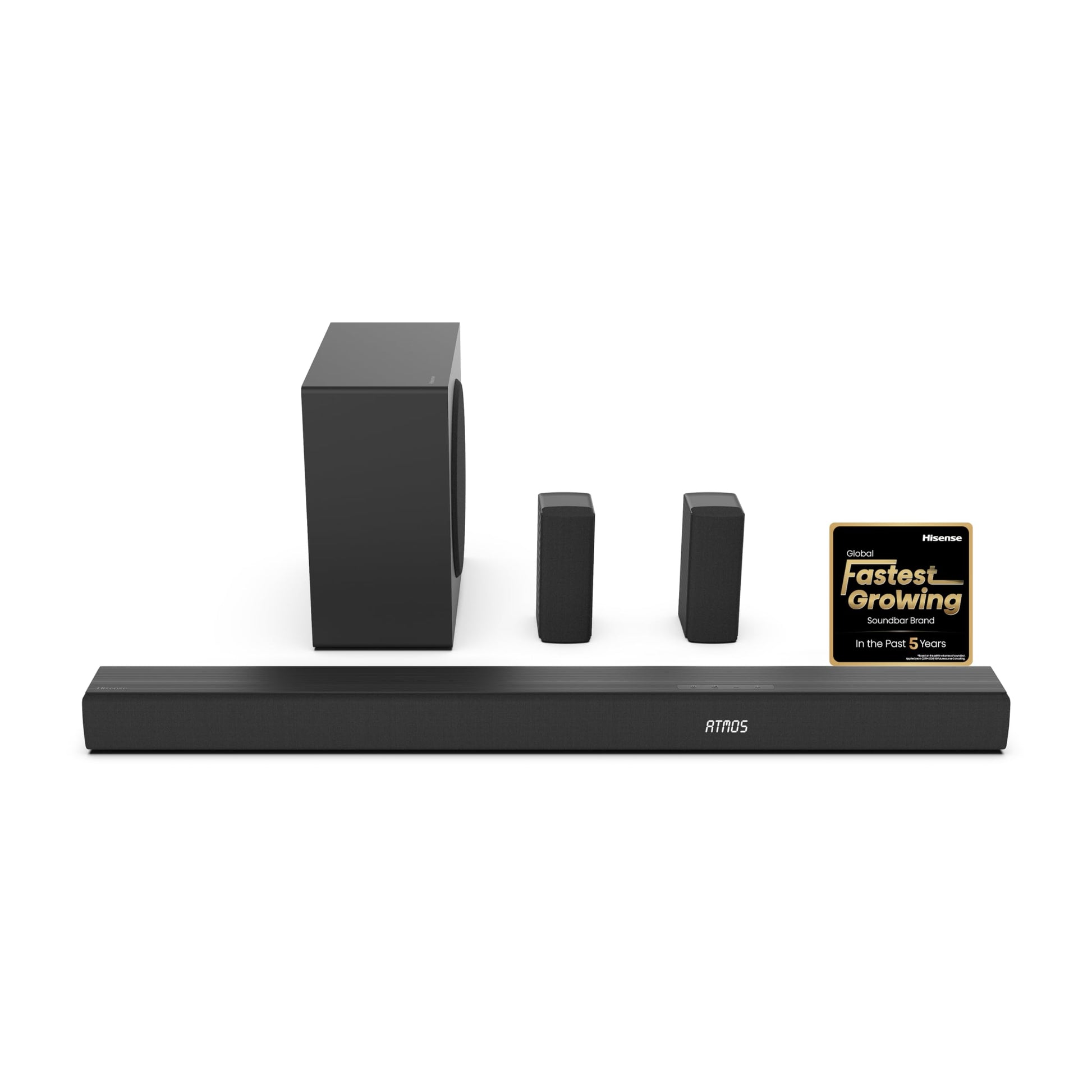Hisense Barra de Sonido AX5100Q, 5.1 CH 580W