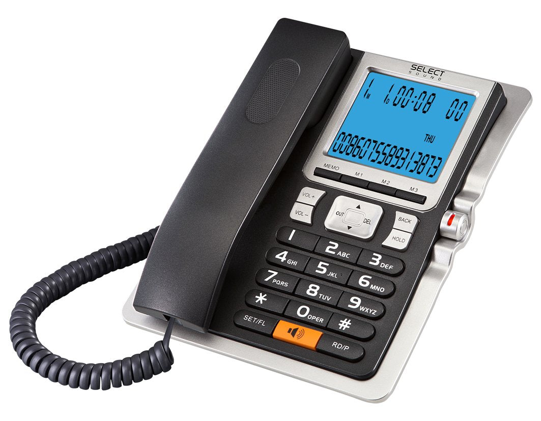 Select Sound Telefono de casa alambrico Bloqueador Llamadas teléfono Fijo