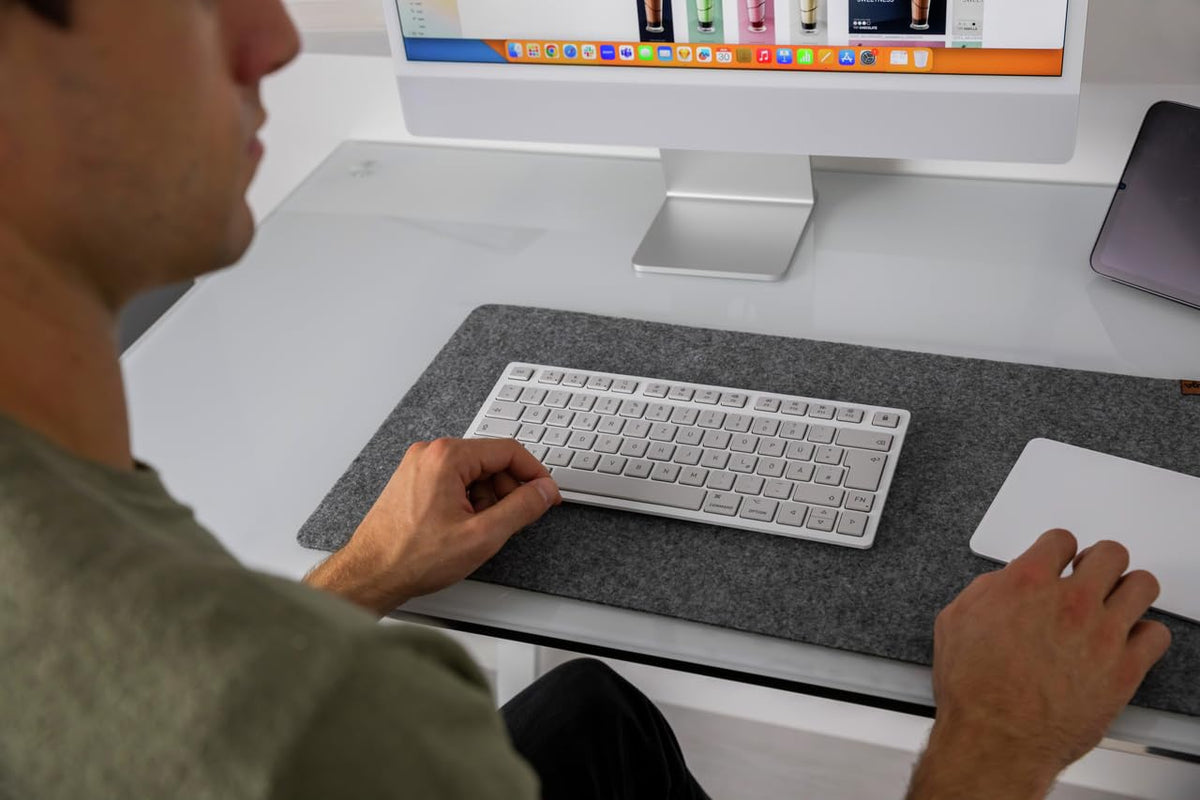 Teclado Compacto Cherry KW 7100 Mini BT Mac Multi-Device para Oficina Reacondicionado
