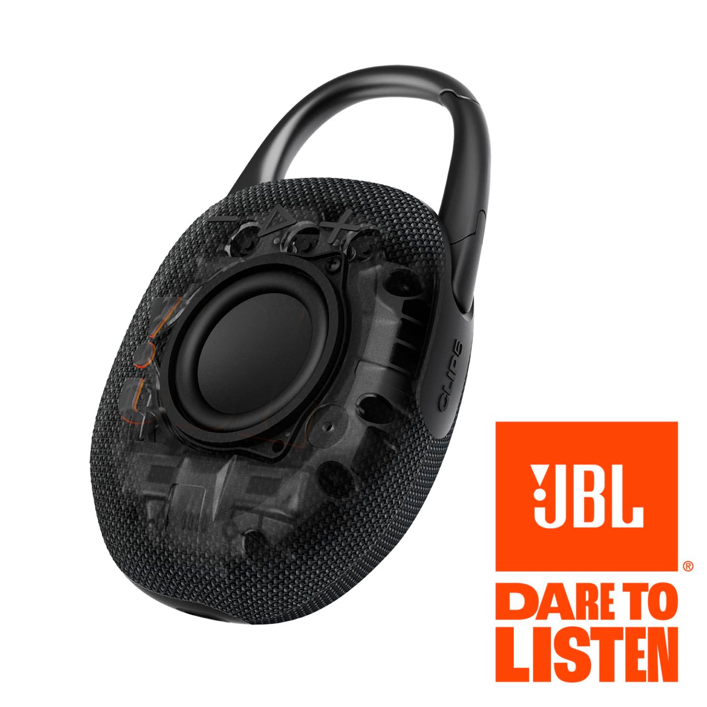 JBL Clip 5 - Altavoz Bluetooth ultraportátil, Impermeable y a Prueba de Polvo, Sonido Big Pro con Graves impactantes, mosquetón Integrado, hasta 12 Horas de Juego, Fabricado en Parte con Materiales