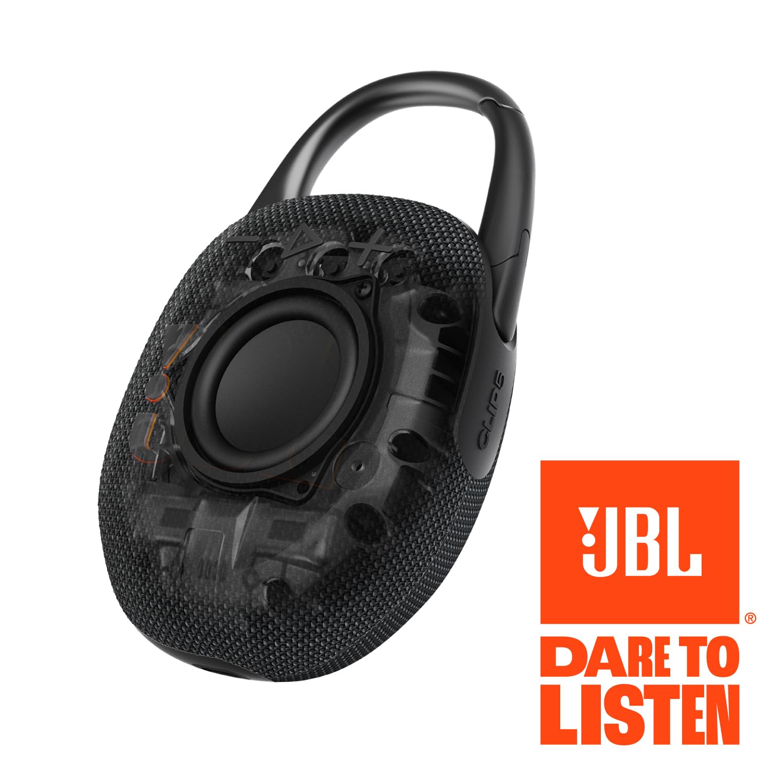JBL Clip 5 - Altavoz Bluetooth ultraportátil, Impermeable y a Prueba de Polvo, Sonido Big Pro con Graves impactantes, mosquetón Integrado, hasta 12 Horas de Juego, Fabricado en Parte con Materiales