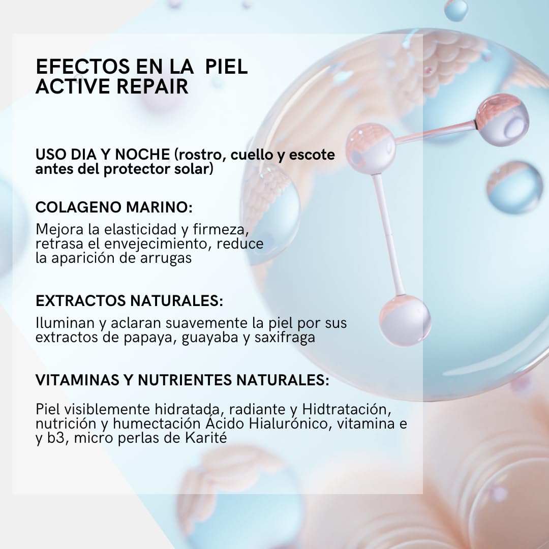 Crema de invierno Antiedad Reafirmante Active Repair Cabina Maya, 50 gms