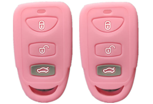 Funda protectora para llave inteligente sin llave para Hyundai Elantra Genesis Sonata Kia Sorento Forte Optima...