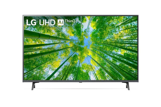 LG Pantalla Led 43 Pulgadas Class 43UQ8000AUB Series LED 4K UHD WebOS 22 Smart w/ThinQ AI TV HDR10 Funciona con Asistente Google y Alexa (Reacondicionado)