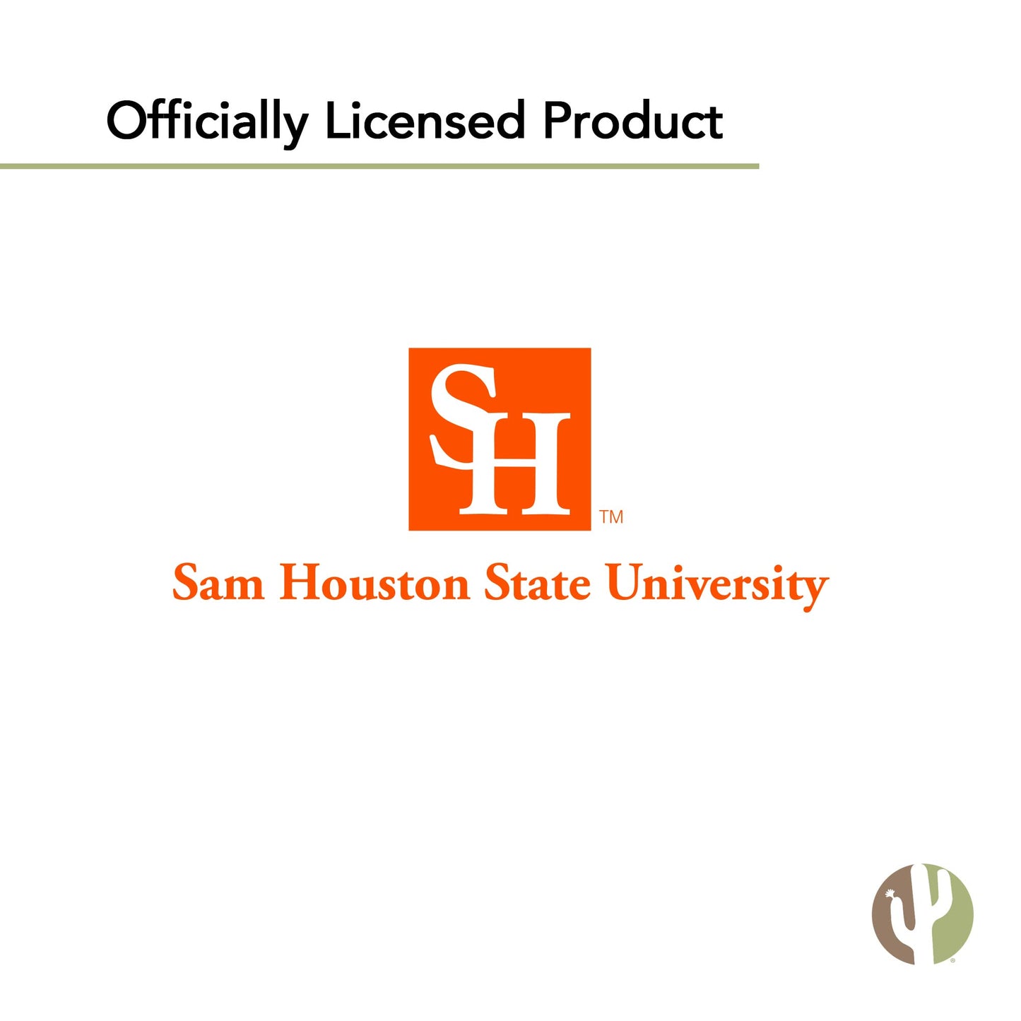 Desert Cactus Sam Houston State University - Llavero para llaves de coche (PVC A), Rojo -, Talla única