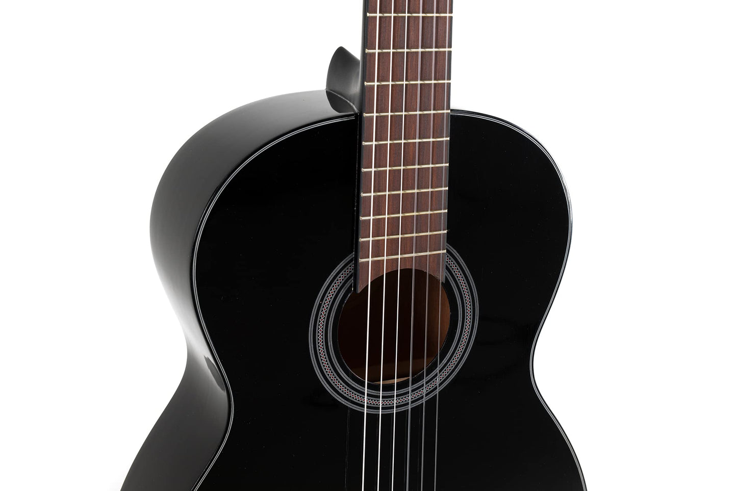 GEWA ISGEWVG500142 Guitarra Clásica 4/4, Negra