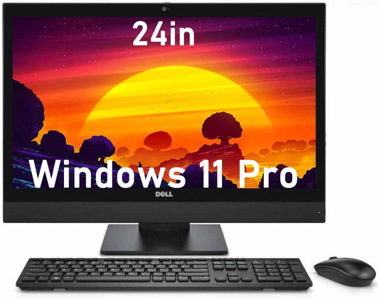 PC Todo en Uno Dell OptiPlex 7440 Negro con Intel Core i7 y Windows 11 Pro (Renovado)