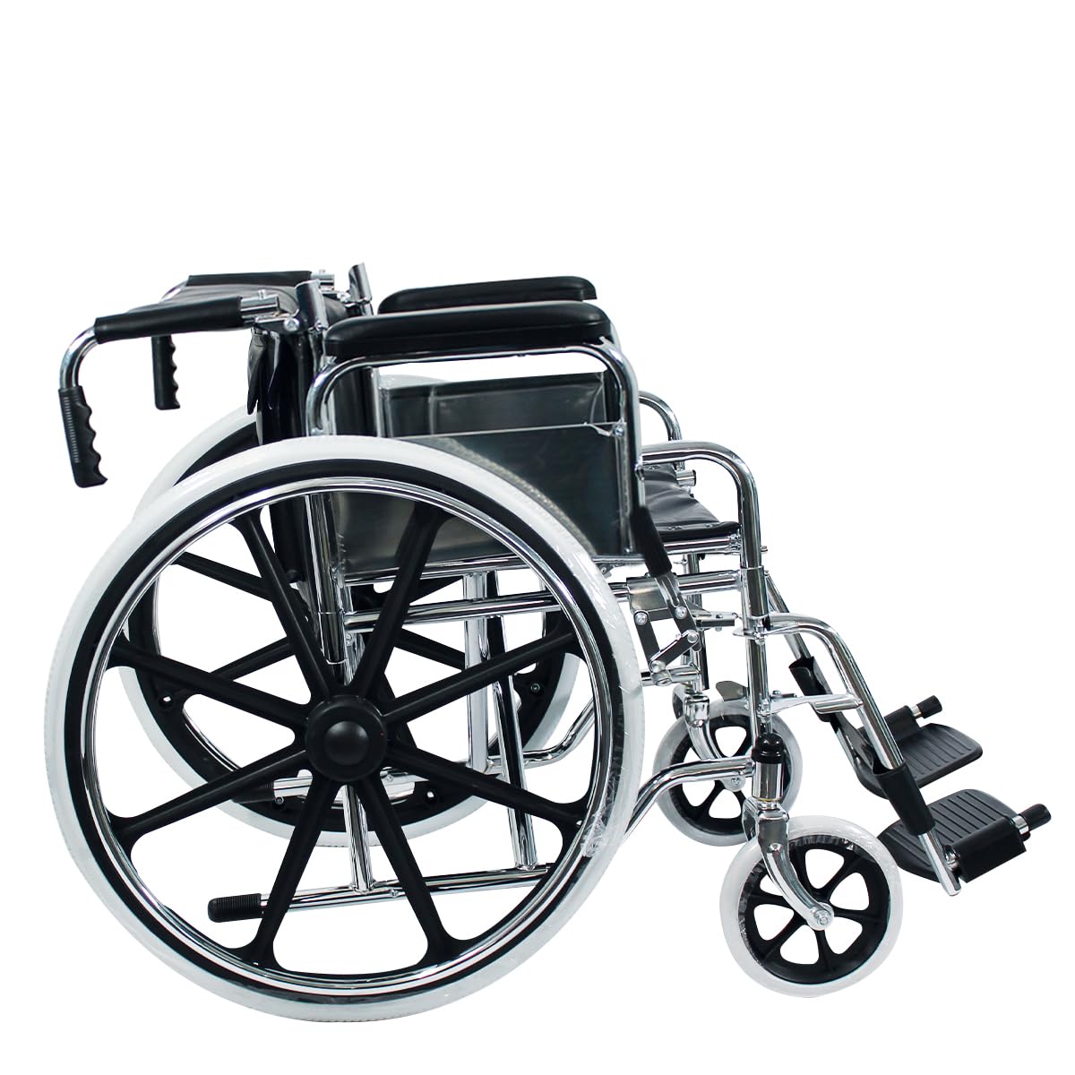 Silla de Ruedas Handy Cromada S300 Plegable