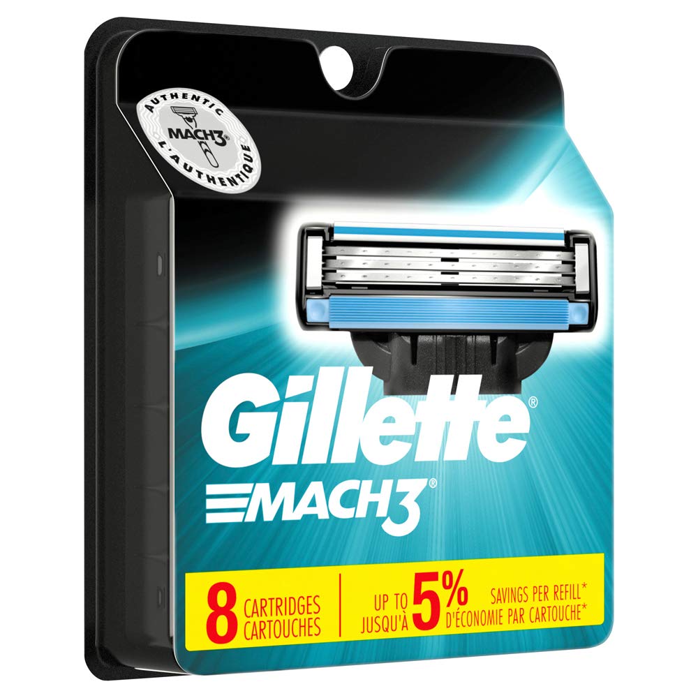 Gillette Mach3 8 cartuchos de repuesto