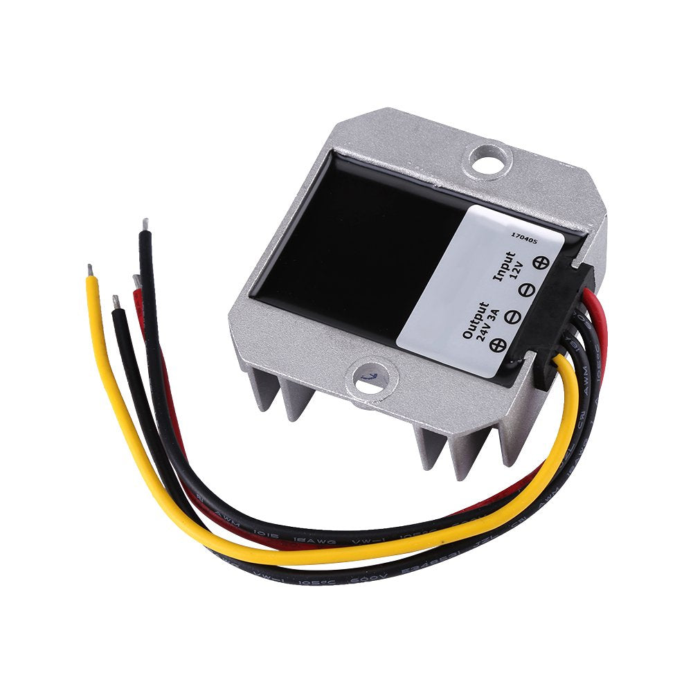 Módulo Elevador de Voltaje V BESTLIFE 12V a 24V 3A 72W para Motores Eléctricos, Altavoces y Pantallas LED