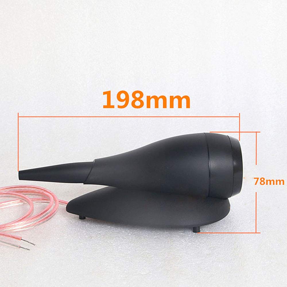 Altavoz Flushbay Negro de 6 Ohmios con Cúpula de Neodimio de Alta Fidelidad para Cine en Casa